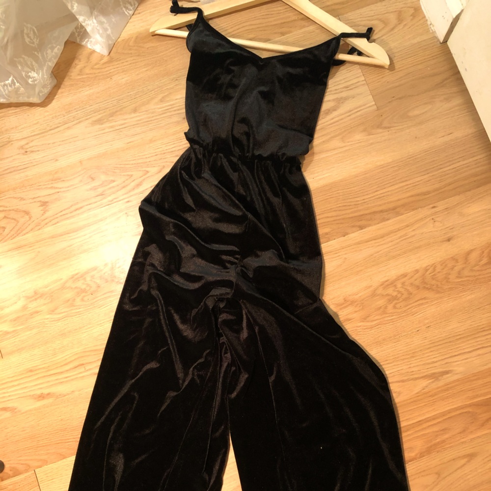 suede jumpsuit